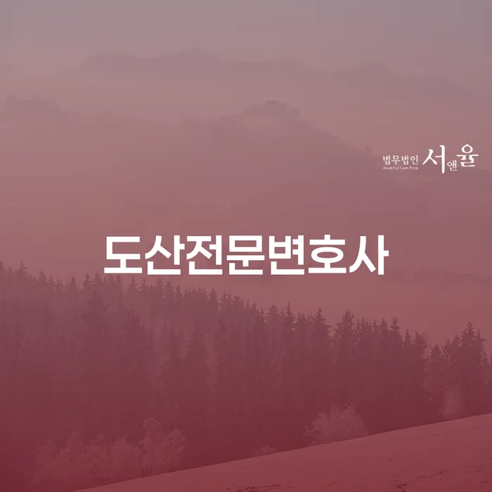 회생전문변호사 신용회복 확인하자
