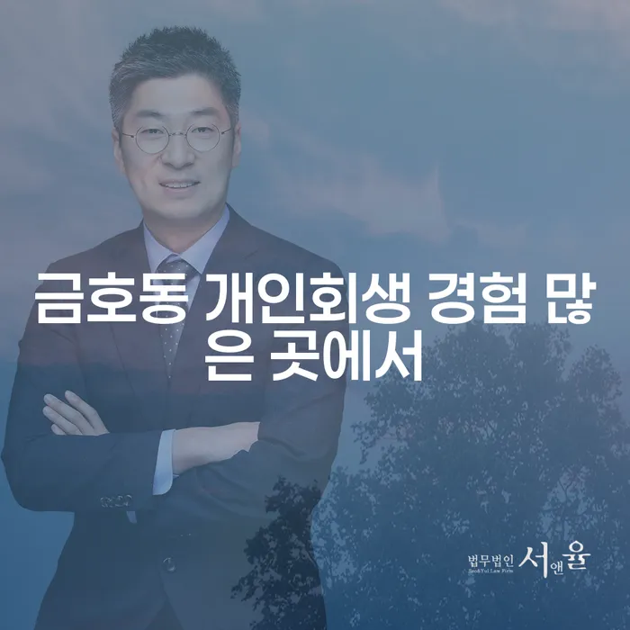 금호동 개인회생 경험 많은 곳에서