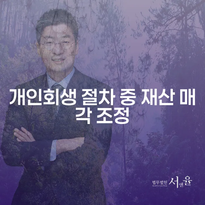 개인회생 절차 중 재산 매각 조정이 필요한 이유는 무엇일까요?