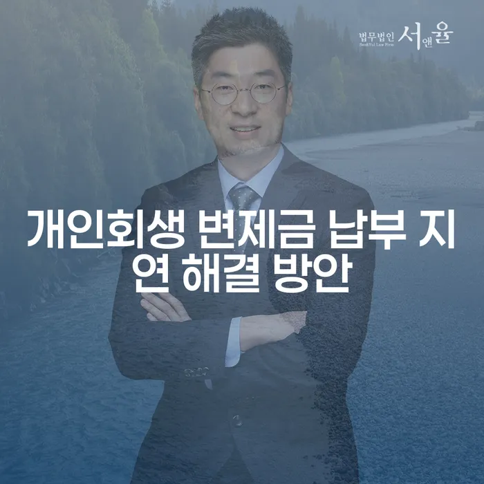 개인회생 변제금 납부 지연, 어떻게 해결할 수 있을까요?